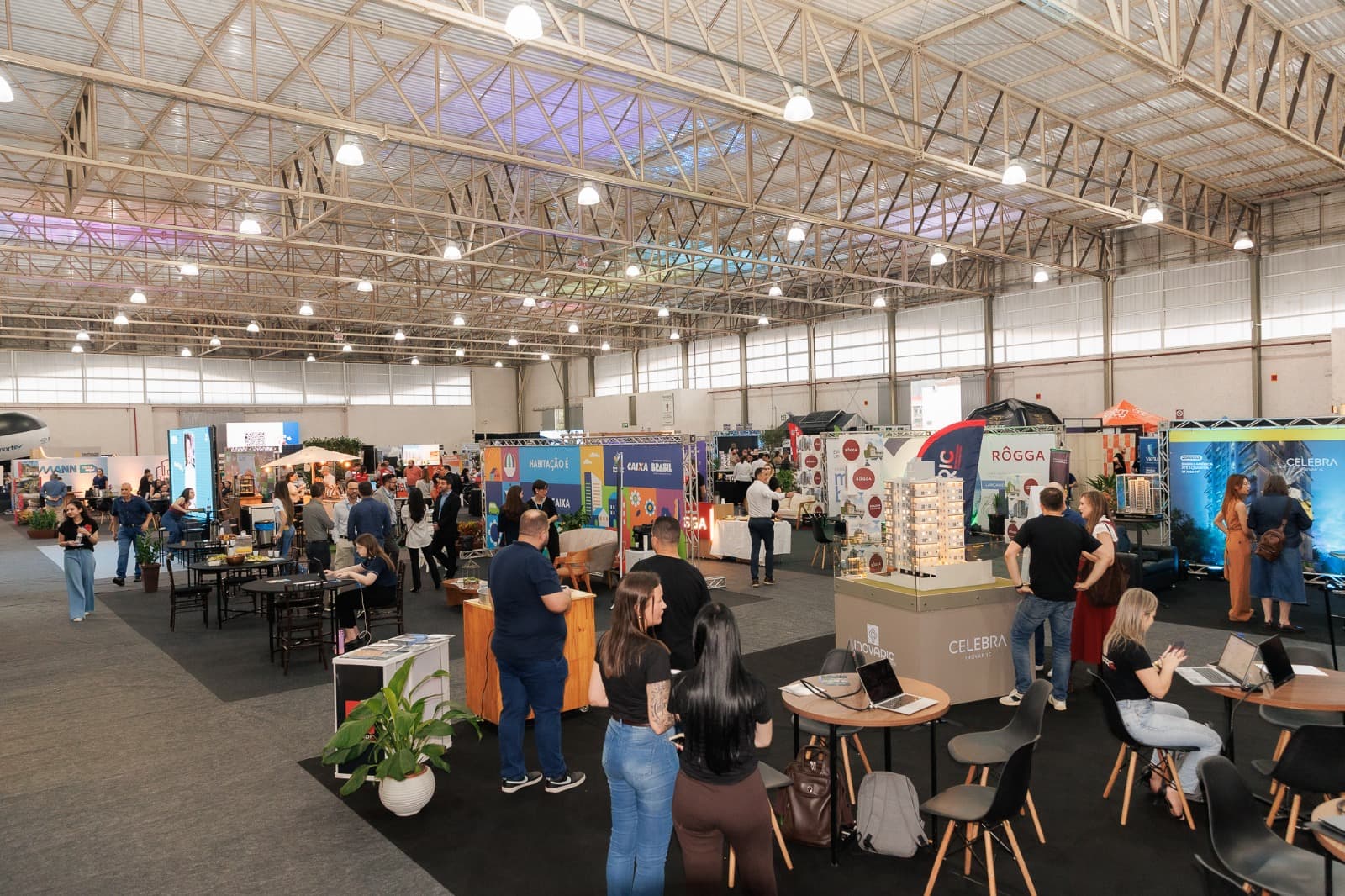 Salão do Imóvel de Joinville - vista geral da feira na edição anterior