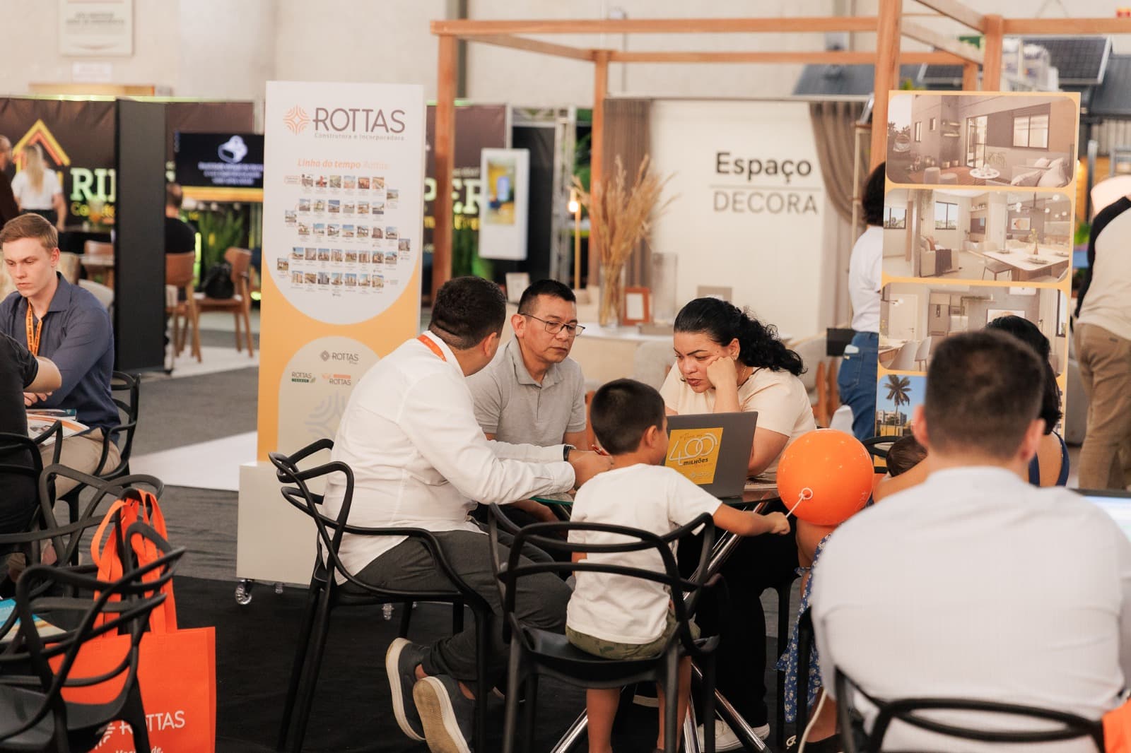 Detalhe da feira